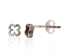 Sidabriniai auskarai Vinukai, Praba: 925°, Metalas: Sidabras - 5 mm. - 0.6 g.