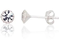 Sidabriniai auskarai –pusetai - 5 mm. - 0.5 g.