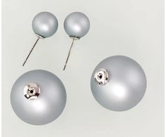 Sidabriniai auskarai Vinukai, Praba: 925°, Metalas: Sidabras - 5.3 g. - 25 mm.