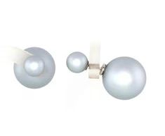 Sidabriniai auskarai Vinukai, Praba: 925°, Metalas: Sidabras - 5.3 g. - 25 mm.