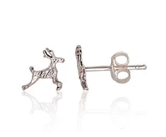 Sidabriniai auskarai Vinukai, Praba: 925°, Metalas: Sidabras - 7 mm. - 0.5 g.
