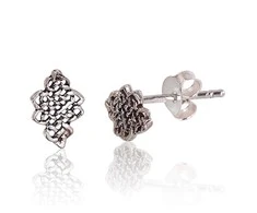 Sidabriniai auskarai Vinukai, Praba: 925°, Metalas: Sidabras - 8 mm. - 0.5 g.