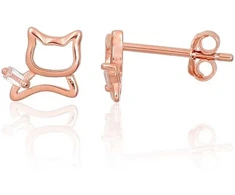 Sidabriniai auskarai Vinukai, Praba: 925°, Metalas: Sidabras - 7 mm. - 0.7 g.