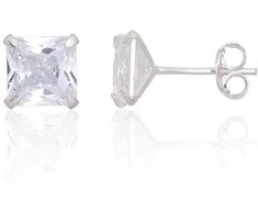 Sidabriniai auskarai Vinukai, Praba: 925°, - 1.5 g. - 7 mm.