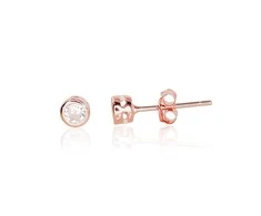 Sidabriniai auskarai Vinukai, Praba: 925°, Metalas: Sidabras - 0.8 g. - 4 mm.
