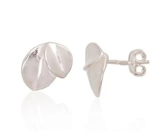 Sidabriniai auskarai Vinukai, Praba: 925°, Metalas: Sidabras - 1.7 g. - 11 mm.