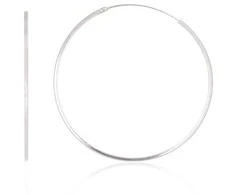 Sidabriniai auskarai –žiedai - 2 g. - 45 mm.