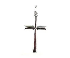 Sidabrinis pakabukas kryželis. Metalas: Sidabras. Praba: 925° - 1.7 g. - 36 mm.