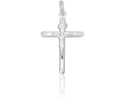 Sidabrinis pakabukas kryželis. Metalas: Sidabras. Praba: 925° - 2.5 g. - 39 mm.