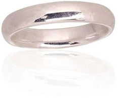 Sidabrinis vestuvinis žiedas. Praba: 925°. Metalas: Sidabras - 16.5 - 2.7 g. - 3.9 mm.
