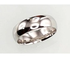 Sidabrinis vestuvinis žiedas. Praba: 925°. Metalas: Sidabras - 20 - 4.7 g. - 6 mm.