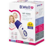 Bwell Swiss Ag B.WELL WF-1000 INFRARAUDONŲJŲ SPINDULIŲ AUSIES / KAKTOS TERMOMETRAS