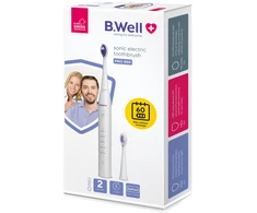 Dantų šepetėlis Bwell Swiss Ag B.WELL PRO-850, baltas