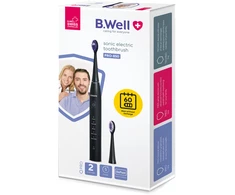 Dantų šepetėlis Bwell Swiss Ag B.WELL PRO-850, juodas