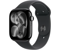 Apple Watch 46mm Black Sport Band - S/M - MXM23ZM/A
