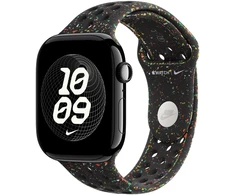Apple Watch 46mm Midnight Black Nike Sport Band - S/M - MGC24ZM/A