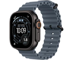 Apple Watch 49mm Anchor Blue Ocean Band Extension - Black Titanium Finish - MGCK4ZM/A