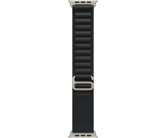 Apple Watch 49mm Black Alpine Loop - Small - Natural Titanium Finish - MFTE4ZM/A