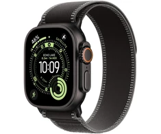 Apple Watch 49mm Black/Charcoal Trail Loop - M/L - Black Titanium Finish - MG9U4ZM/A