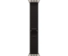 Apple Watch 49mm Black/Charcoal Trail Loop - M/L - Natural Titanium Finish - MFT94ZM/A
