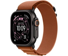 Apple Watch 49mm Terra Cotta Alpine Loop - Large - Natural Titanium Finish - MFTD4ZM/A