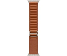 Apple Watch 49mm Terra Cotta Alpine Loop - Small - Natural Titanium Finish - MFTA4ZM/A