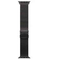 Apple Watch 49mm Black Titanium Milanese Loop - Medium - MGHT4ZM/A