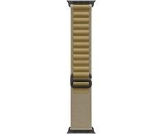Apple Watch 49mm Tan Alpine Loop - Medium - Black Titanium Finish - MYQ13ZM/A