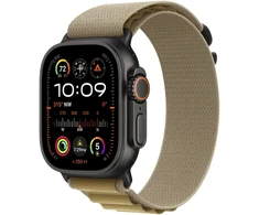 Apple Watch 49mm Tan Alpine Loop - Medium - Black Titanium Finish - MYQ13ZM/A