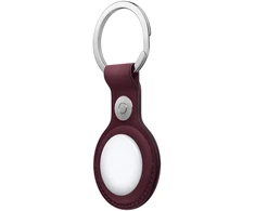 Apple AirTag FineWoven Key Ring – Burgundy - MKG04ZM/A