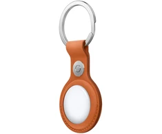 Apple AirTag FineWoven Key Ring - Fox Orange - MGFY4ZM/A