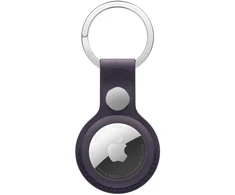 Apple AirTag FineWoven Key Ring - Midnight Purple - MGG04ZM/A