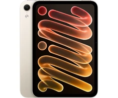 Apple iPad mini (A20 Pro) Wi‑Fi 128GB with standard glass - Starlight - MJ6J4HC/A