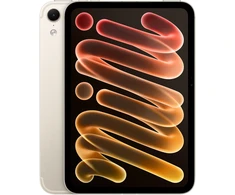 Apple iPad mini (A20 Pro) Wi‑Fi + Cellular 256GB with standard glass - Starlight - MJ6D4HC/A