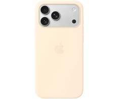 Apple iPhone 17 Pro Max Silicone Case with MagSafe – Vanilla - MHW54ZM/A
