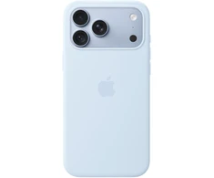 Apple iPhone 18 Pro Max Silicone Case with MagSafe - Crisp Blue - MK934ZM/A