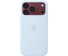 Apple iPhone 18 Pro Max Silicone Case with MagSafe - Crisp Blue - MK934ZM/A