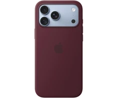 Apple iPhone 18 Pro Max Silicone Case with MagSafe - Burgundy - MK914ZM/A