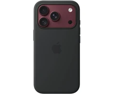 Apple iPhone 18 Pro Silicone Case with MagSafe - Black - MK8Y4ZM/A