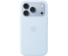 Apple iPhone 18 Pro Silicone Case with MagSafe - Crisp Blue - MK8W4ZM/A