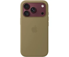 Apple iPhone 18 Pro Silicone Case with MagSafe - Olive - MK8V4ZM/A