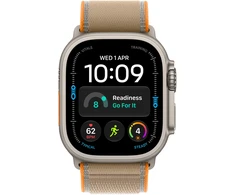 Apple Watch Ultra 4 GPS + Cellular 49mm Natural Titanium Case with Sand Trail Loop - M/L - MJAQ4ET/A
