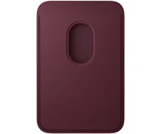 Dėklas Apple iPhone FineWoven Wallet with MagSafe – Burgundy - MK9H4ZM/A