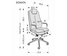 SONATA XXL office chair