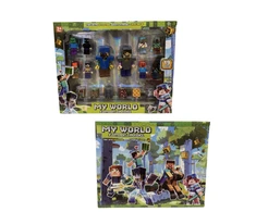 Big Tree Minecraft figūrėlių rinkinys „My World“ (19 vnt)