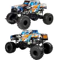 Cooler Stuff Didelis1:6 RC mašina džipas visureigis su nuotoliniu valdymo pultu 57 cm ilgis