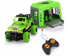 Cooler Stuff Džipas su dinozauru priekaboje valdomas pultu1:25