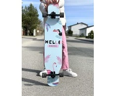 Cooler Stuff Riedlentė longboard flamingas 105 cm.