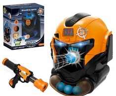 Cooler Stuff Robotas taikinys su šautuvu ir kamuoliukais