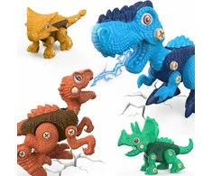 Dinozauras konstruktorius su atsuktuvu